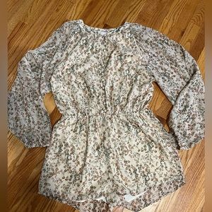 Pink Lily long sleeve romper